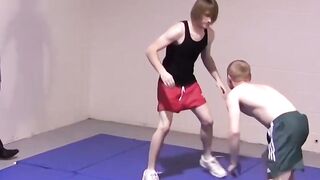 THE ULTIMATE STRIPOFF SHOWDOWN Coachs Favorite Slaves, Adam Clark and PG, Get Naked in Front of Him!