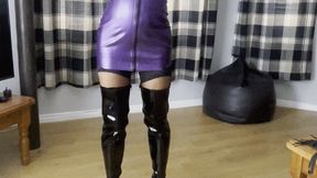 latex gasmask and pvc