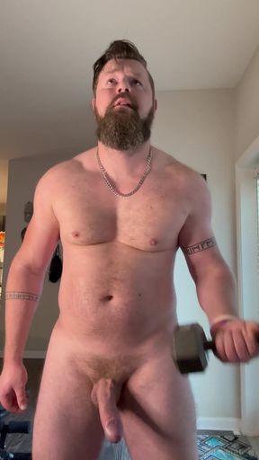 Emotional moment from &quot;Hung Muscle Hunk Cums Multiple Times Hands Free&quot;