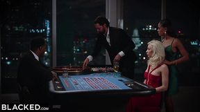 Rich gambler nails slutty Ivy Wolfe with his BBC after the game