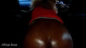 ebony african ghetto-girl rides dick in the back of uber.