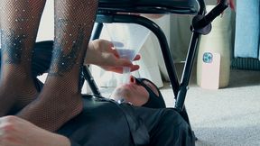 pee swallow with a view - femdom series