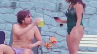 Apne Boyfriend Ke Samne Utaare Kapde Two Girls Solo Lesbian Sex Kiya swimming pool Me