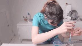 Experiment gone wrong - gas mask fetish (HD MP4)