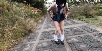 Japanese Girl Shows Off Outside (Hentai_Japanese Hentai_Japanese)