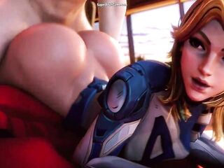 Anal Compilation with Marvel Characters ( Recent Realistic Animation )