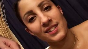 French petite, tight beaver and lips, ravished by thick rod in steamy oral&#x1F61C; and vaginal romp