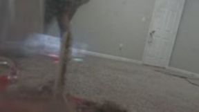 Sucked into Vacuum POV 4k