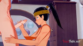 Koga & Inuyasha: Hot 3D Yaoi Scene of Hard Gay Sex