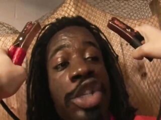 Baby Cakes is always in the mood to play with a large, ebony jock, in advance of having sex