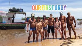 My Wives & I Experienced Intense Gangbang With Friends On An Old Salvadoran Boat!
