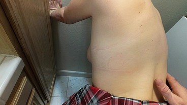 Stuck stepsister fucks stepbro to get free - Erin Electra