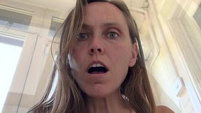 giantess wipes out all little people with her burps