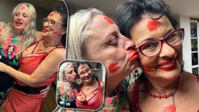 Lesbian fingering fun until orgasm