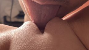 FAST TONGUE Pussy&#x1F32E;&#xFE0F; LICKING! Boyfriend drives me wild 4K, POV