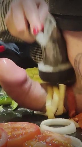 Epic moment from &quot;COOKING COCK 2. Dick for dinner. Official trailer.&quot;
