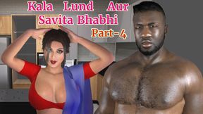 Hot Savita Bhabhi fucked by Big Black Cock Of Devar Part 4