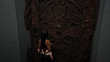 A huge monster filled Ada Wong's pussy to the brim with sperm