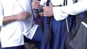 She Enjoys Fucking Young Big Dick with Her Husband