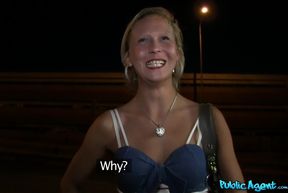 Blonde Women Gets Fucked Outside Next To The Road 1
