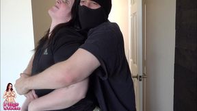 burglar ties up and breeds a reluctant bitch