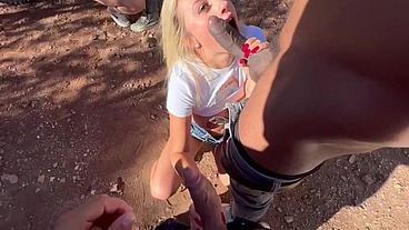 Double Blowjob with Huge Dicks, Group Sex