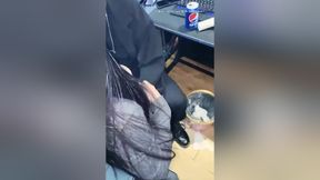 Japanese Jiggle: Office Babe&#039;s BYOB Threesome.