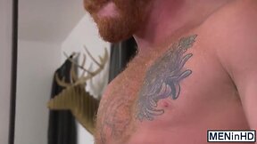 Adam is more than happy to have his bubble butt pounded