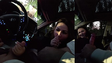 Mamada no carro no estacionamento do parque (sem censura)