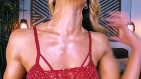 Ultimate neck vein control for neck fetish lovers