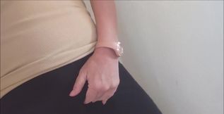 Masturbating down my panties, I finger my pussy and play with my tits in todays POV