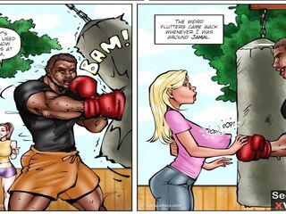 Lesson from the Neighbour pt. 1 - Blameless housewife taught how to suck Dong by BBC Neighbour - Cheating Wife
