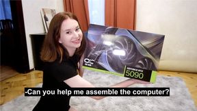 I got an RTX 5090 and a blowjob in one visit to my ex!