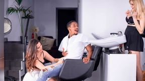Tight and Teen featuring Ariana Van X and Paola Hard's blowjob scene