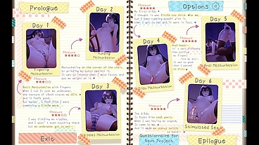Masturbation Diary [Hentai game PornPlay] Ep.4 dildo masturbation made her pussy squirt twice