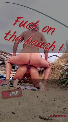 at the naturist beach of Cap d'Agde. Nice exhibition.