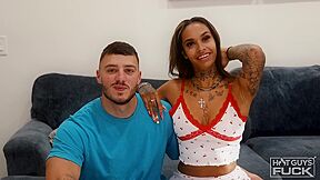 Ivy Steele - Beautiful Latina Babe Enjoys Hot Guy
