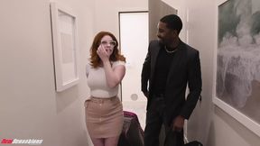 Annabel Redd Devours His Big Black Cock&#x1F346; Intensely
