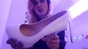 Sissy Shoe Sniffing Medicine for the filthy sissy