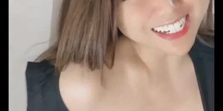 Dirty Cici Drinks pee then live streams intense cumming show