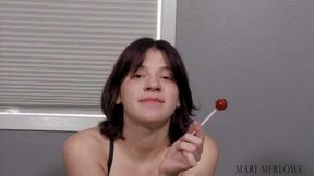 Lollipop Lickers Licking and Sucking Tease - Mari Merlowe WMV 1080p HD