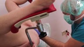 Anal exam ass pumping and stretching with doctor Marcus Pollack