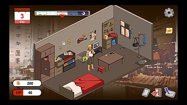 NTR Handyman Legend [ Hentai game PornPlay ] Ep.2 cute customer had orgasm just from boobs touching