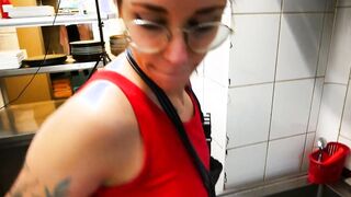 [Polish amateur couple] Chihuahua boned with chef