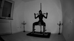 Rubber doll left in the dark