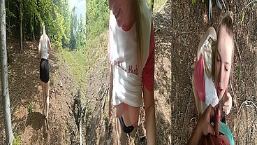 Quick FUCK in the Woods