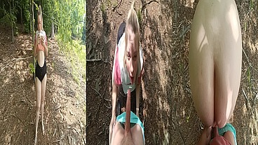 Quick FUCK in the Woods