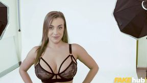 Fake agent Josephine Jackson flaunts oversized jugs in casting call