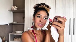 Latinx Tight Butt&#x1F351; Twists and Gulps in Gross POV Fuck!