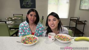 Scissoring Step Daughters - Mina Moon - Mina moon